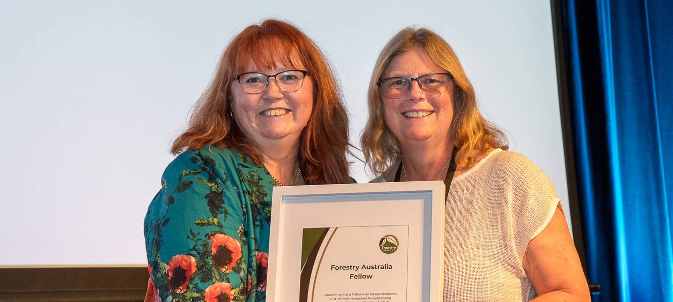 Former PFT CEO receives Forestry Australia fellow honour