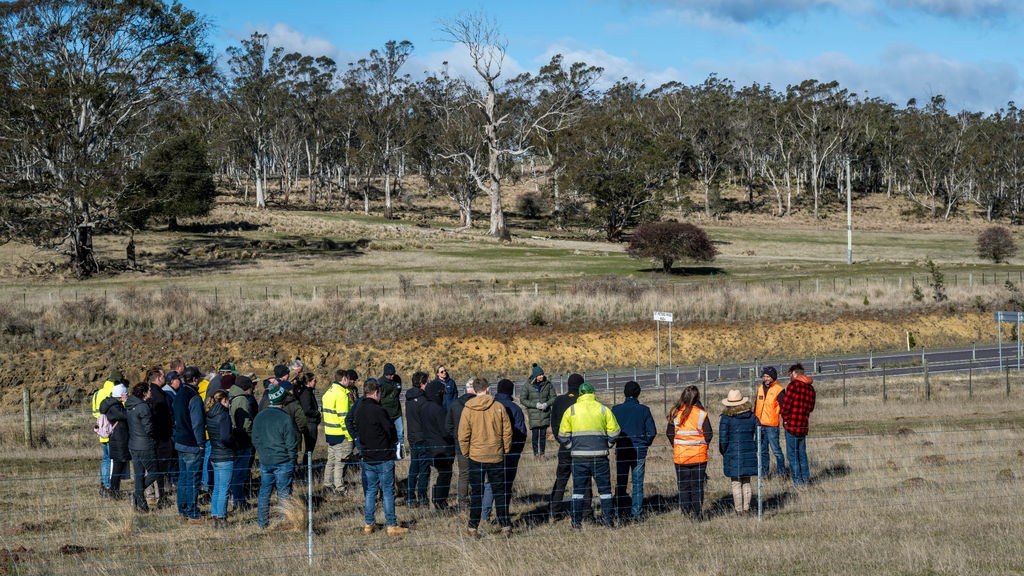 Stems for CO2 event launch, 6 August 2023, St Peters Pass