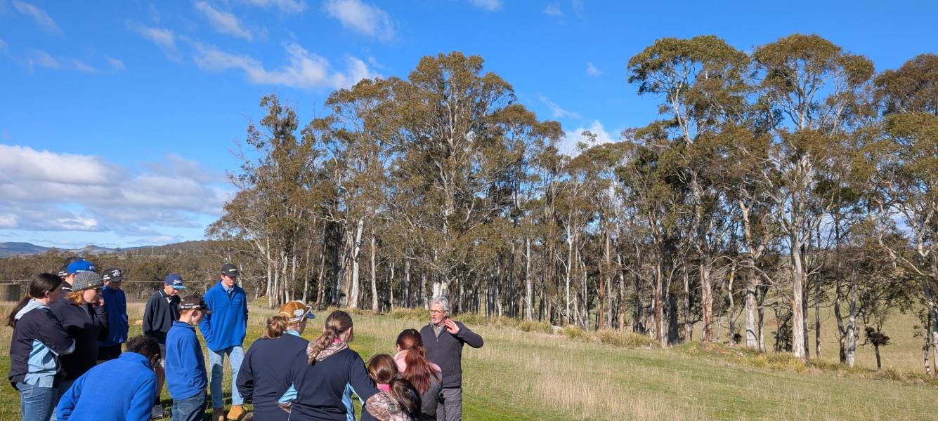 A fun day out learning about carbon forestry and farming for Bothwell District High School