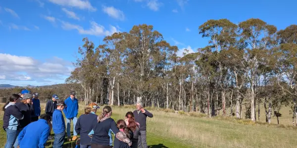 A fun day out learning about carbon forestry and farming for Bothwell District High School